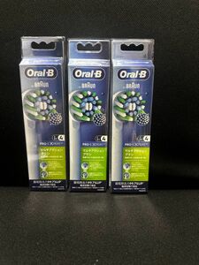 【国内正規品】P&G Braun Oral-b ブラウンオーラルB 純正 マルチアクションブラシ ４本×３セット 12本 送料無料