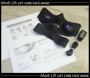 *3D wearable EMS beautiful face vessel meti lift EP-14/ black muscle of facial expression training massage slim Shape up skin care beauty vessel Ya-Man *