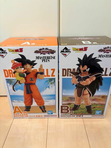 ドラゴンボール 一番くじ A賞 B賞 ラディッツ　悟空 VSオムニバスアメイジング