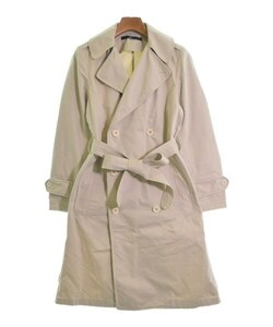 45R trench coat lady's four tea five a-ru used old clothes 