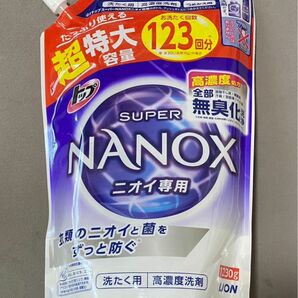 LION トップスーパーナノックス ニオイ専用 詰替1230g