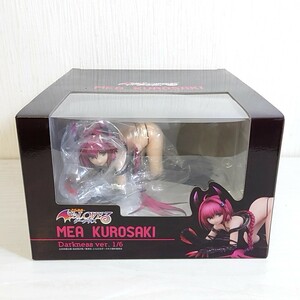 メ8【80】1円～ 未開封 ユニオンクリエイティブ 1/6スケール フィギュア ToLOVEるダークネス 黒咲芽亜 Darkness ver.