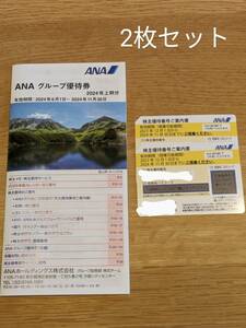 【新品・未使用】ANA株主優待券2枚セット（搭乗可能期限2024年11月30日迄）