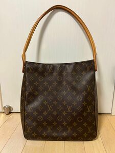 LOUIS VUITTON ルイヴィトン モノグラム ルーピングGM ショルダーバッグ ワンショルダーバッグ トートバッグ