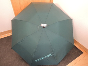 Ｐ７１０　【ＵＳＥＤ】　　傘 　モンベル　mont-bell 　男女兼用　日傘　雨傘　 長/折畳傘