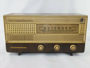 * Junk Toshiba vacuum tube radio .. chair D electrification, sound out only verification settled body only present condition goods *wana