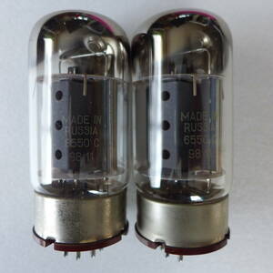  vacuum tube 6550C 2 ps pair used Junk! 6550 C