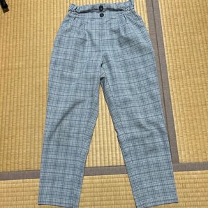 GU グレンチェック パンツ