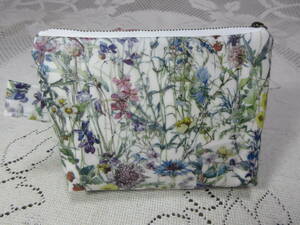  hand made Liberty pouch ④ green 6-9