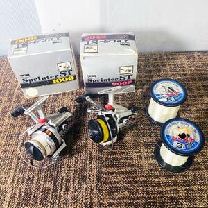 ★ 中古★DAIWA/ダイワ リール セット スプリンターST 釣り糸 釣りフィッシング【スプリンターST1000/スプリンターST900P】DFQ1