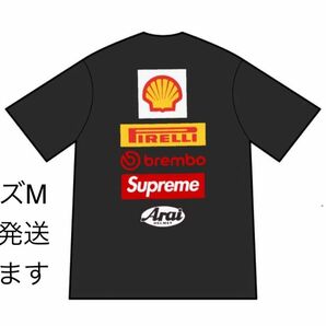 Supreme x Ducati Logos Tee "Black"