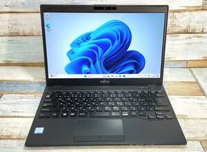 FUJITSU LIFEBOOK WU2/C3/intel core i3-8145U 2.10GHz/メモリ4GB/13.3インチ/win11