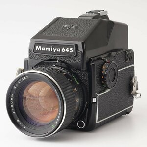 マミヤ Mamiya M645 1000S / MAMIYA SEKOR C 80mm F1.9