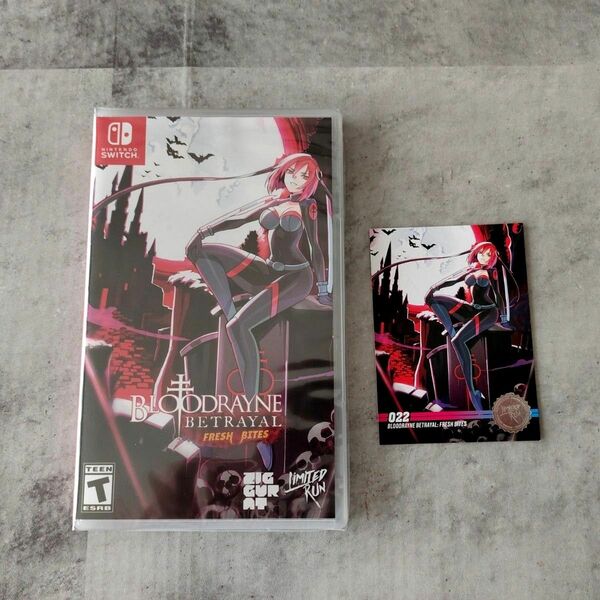 新品 BLOODRAYNE flesh bite Nintendo Switchソフト トレカ付き