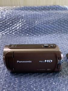 パナソニック 動作確認済み　Panasonic HC-W580M デジタルビデオカメラ ブラウン ジャンク　電池無し　本体のみ　