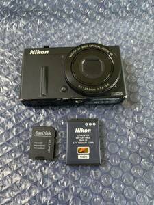 ■Nikon ニコン COOLPIX P340 コンパクトデジタルカメラ■動作品 現状品　動作確認済み　