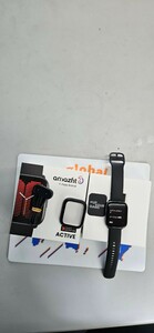 Amazfit Active smart watch 14 days .. long battery telephone call function 24 hour health control heart rate meter sleeping GPS built-in midnight black 
