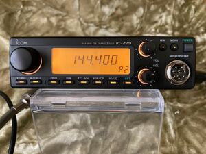  Icom ICOM 144MHz FM приемопередатчик IC-229 Mobil радиолюбительская связь машина 