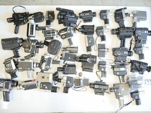 39 FUJICA CHINON Canon ELMO 他 8ミリビデオカメラ まとめ まとめて 大量セット 2個口