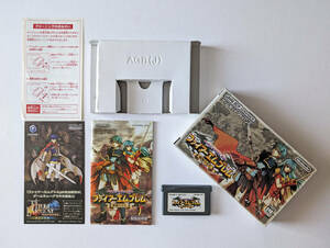 GBA ファイアーエムブレム 聖魔の光石　ゲームボーイアドバンス Fire Emblem 8 The Sacred Stones Gameboy Advance