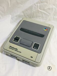 任天堂　スーパーファミコン　初期型　SFC　本体のみ　動作確認済　ゲームOK　Nintendo　⑧　同梱可能 