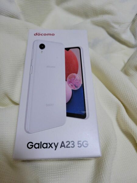 新品未使用　docomo Galaxy A23 5G SC-56C ホワイト
