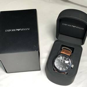 EMPORIO ARMANI Emporio Armani X-LARGE men's wristwatch original box owner manual attaching .