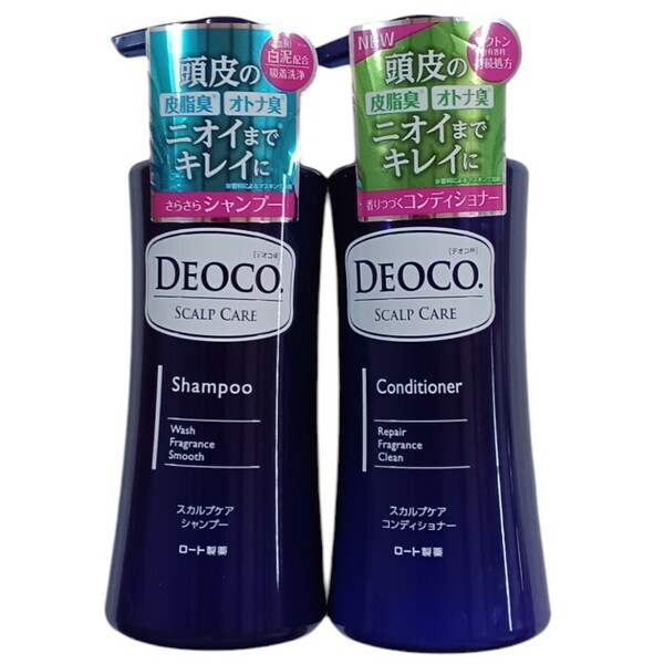 DEOCO スカルプケアシャンプー＆コンディショナーセット各350ml