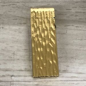  стоимость доставки 185 иен dunhill Dunhill ролик газовая зажигалка Gold цвет [C5108]