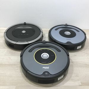 ジャンク ルンバ 本体のみ 3点セット iRobot アイロボット 掃除機 Roomba ルンバ 641 654 871[C5286]