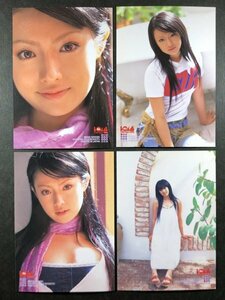 深田恭子　BOMB・ボム 2002　002～　4枚セット　女優 グラビア アイドル トレカ トレーディングカード