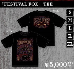 [XL размер ]BABYMETAL FOX_FEST FESTIVAL FOX TEE