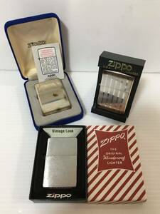 0X0070 Zippo ZIPPO 3 point summarize silver oil lighter STERLING sterling 1995/Vintage Look MFG. Co. Cradford/F 2000 XVⅠ
