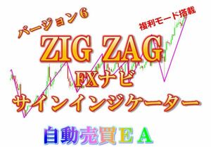 ★『ZIGZAG自動売買EA』FXナビ「パラボリックSAR」バージョン