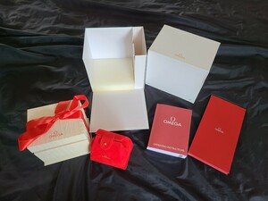 ■OMEGAポーチ付き時計用BOX付属品一式箱.ケース.ボックスその1