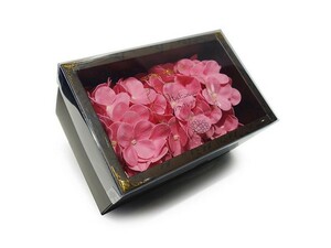 アジサイ 花の形の入浴剤 【ダークピンク】母の日 バスフレグランス あじさい 紫陽花 ソープフラワー バスフラワー ギフト プレゼント