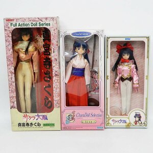  present condition goods SEGA Takara Sakura Taisen genuine . temple Sakura full action doll kya Rado ru selection doll collection 3 point set [X8676]