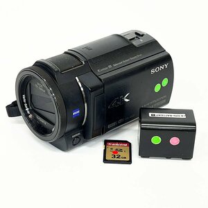 SONY ソニー HANDYCAM ハンディカム 4K デジタルビデオカメラ FDR-AX30 本体/バッテリーのみ [U13125]