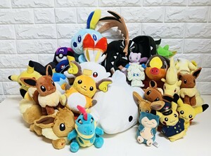 ★ポケットモンスター ぬいぐるみ 大量セット/カプコケコ/ピカチュウ/ミュウ 他/ポケモンセンター/マスコット/まとめ