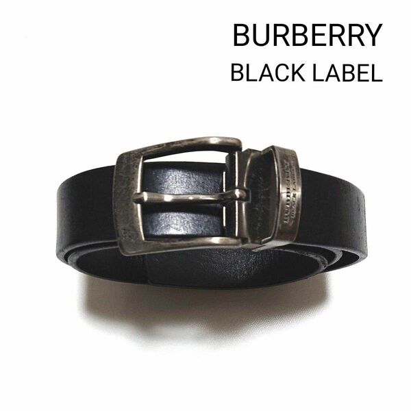 BURBERRY バーバリー ブラックレーベル レザー ベルト