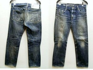 ●即決[M]サンプル級の鬼ヒゲ NEIGHBORHOOD 10AW RIGID.NARROW/14OZ-PT ナロー インディゴ リジッド サベージデニム SAVAGE パンツ■1140