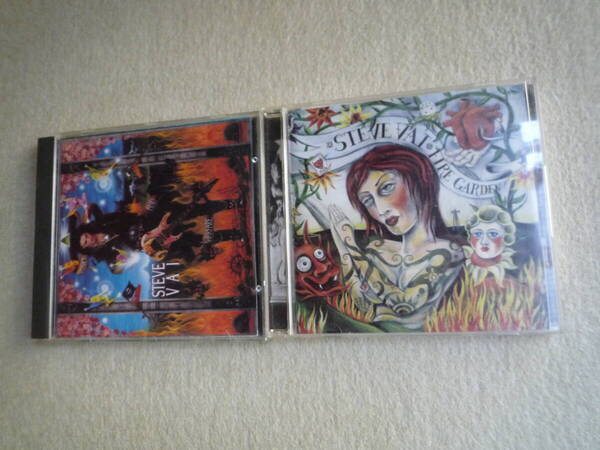 【中古CD】STEVE VAI スティーヴ・ヴァイ★FIRE GARDEN/Passion and Warfare まとめて 2枚 セット★送料無料