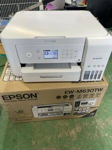 EPSON エプソン EW-M630TW インクジェットプリンター　複合機 エコタンク搭載 ホワイト 現状売り切り