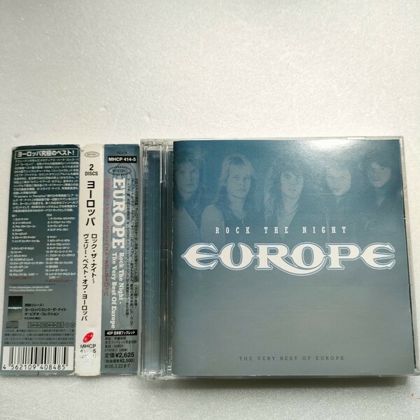 CD 2枚組　ヨーロッパ EUROPE / ROCK THE NIGHT ヴェリー・ベスト・オブ・ヨーロッパ THE VERY BEST OF EUROPE / 即決　送料込み