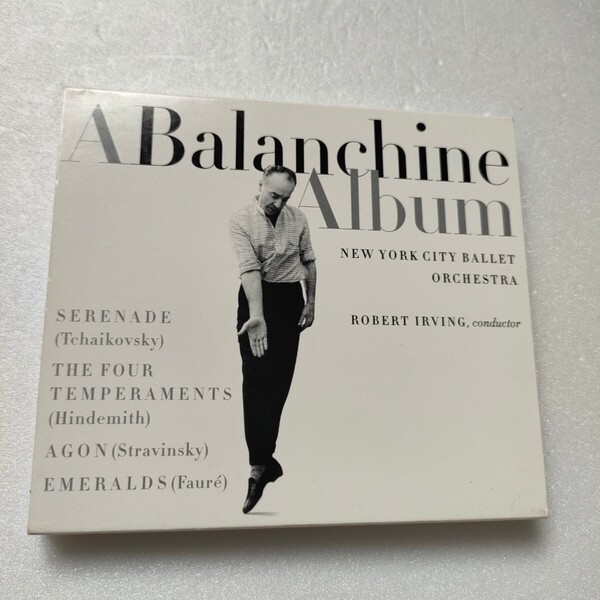CD A Balanchine Album / Irving, NY City Ballet Orchestra ロバート・アーヴィング 即決 送料込み
