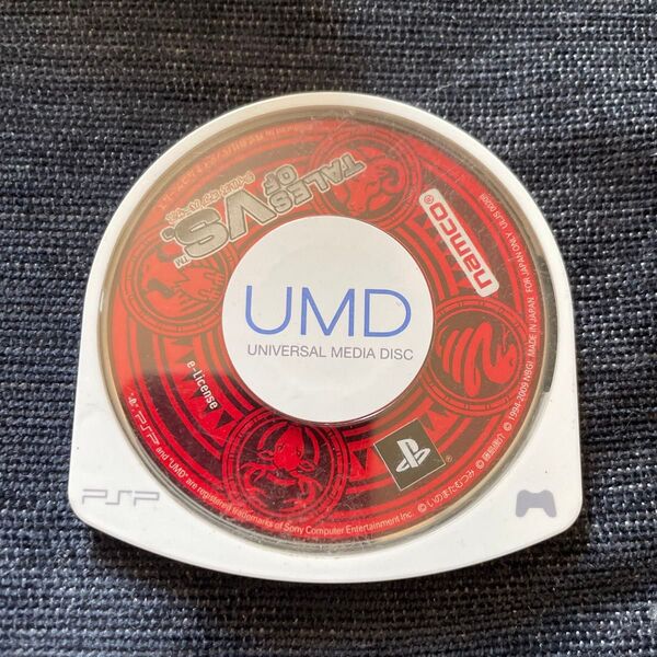 PSP テイルズオブバーサス ディスクのみ