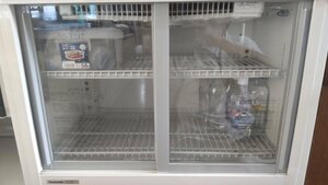 ◆中古　パナソニック　小型冷蔵ショーケース　SMR-U45NB