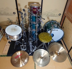 [ used ]Ludwigla Dick drum set ( pick up limitation )