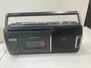  Showa Retro Sony radio-cassette CFM-170TV junk 