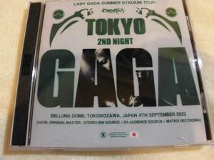 LADY GAGA　コレクターズ CD　東京　2022年　来日　レディーガガ　ライブ音源